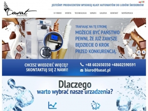 Dobre maszyny służące do produkcji lodów