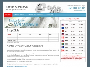 kantor walutowy warszawa