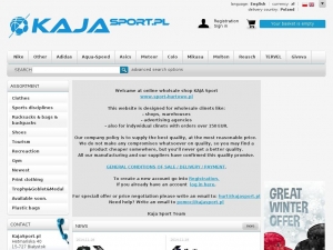 Internetowe hurtownie ze sportowym asortymentem